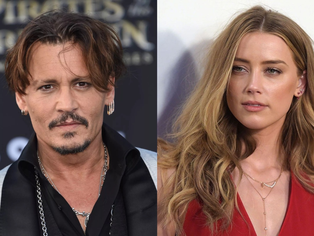 Johnny Depp y Amber Heard.