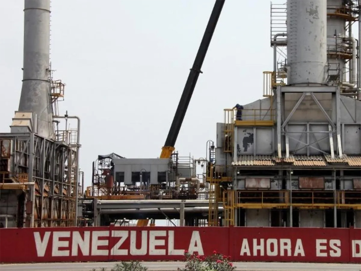 Refinería Cardón. Foto: AFP