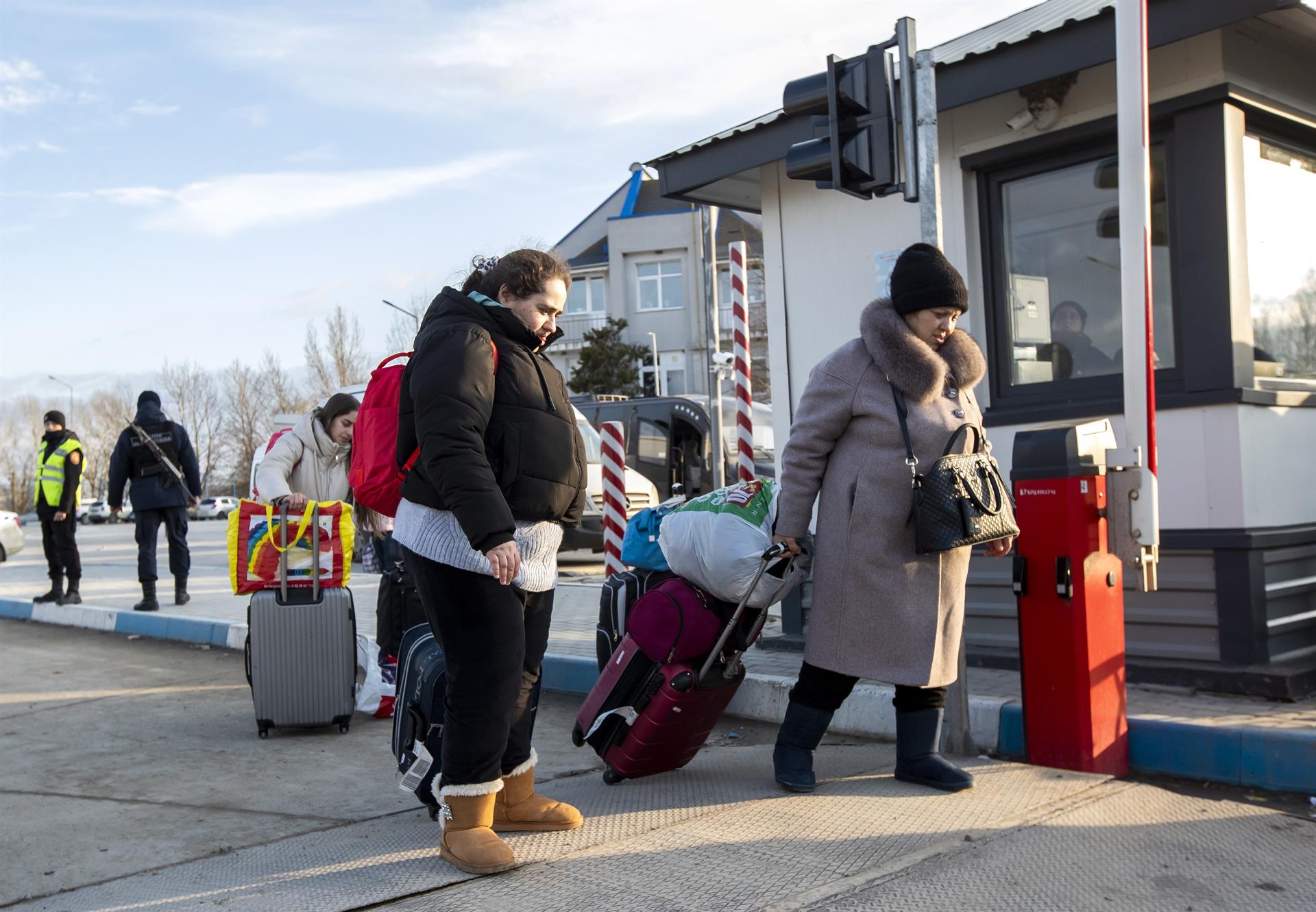 ONU calcula que cifra de refugiados de Ucrania superó el millón de personas. Foto: EFE