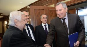 Dmitri Rogozin, director de la agencia espacial de Rusia, Roscosmos. Foto: