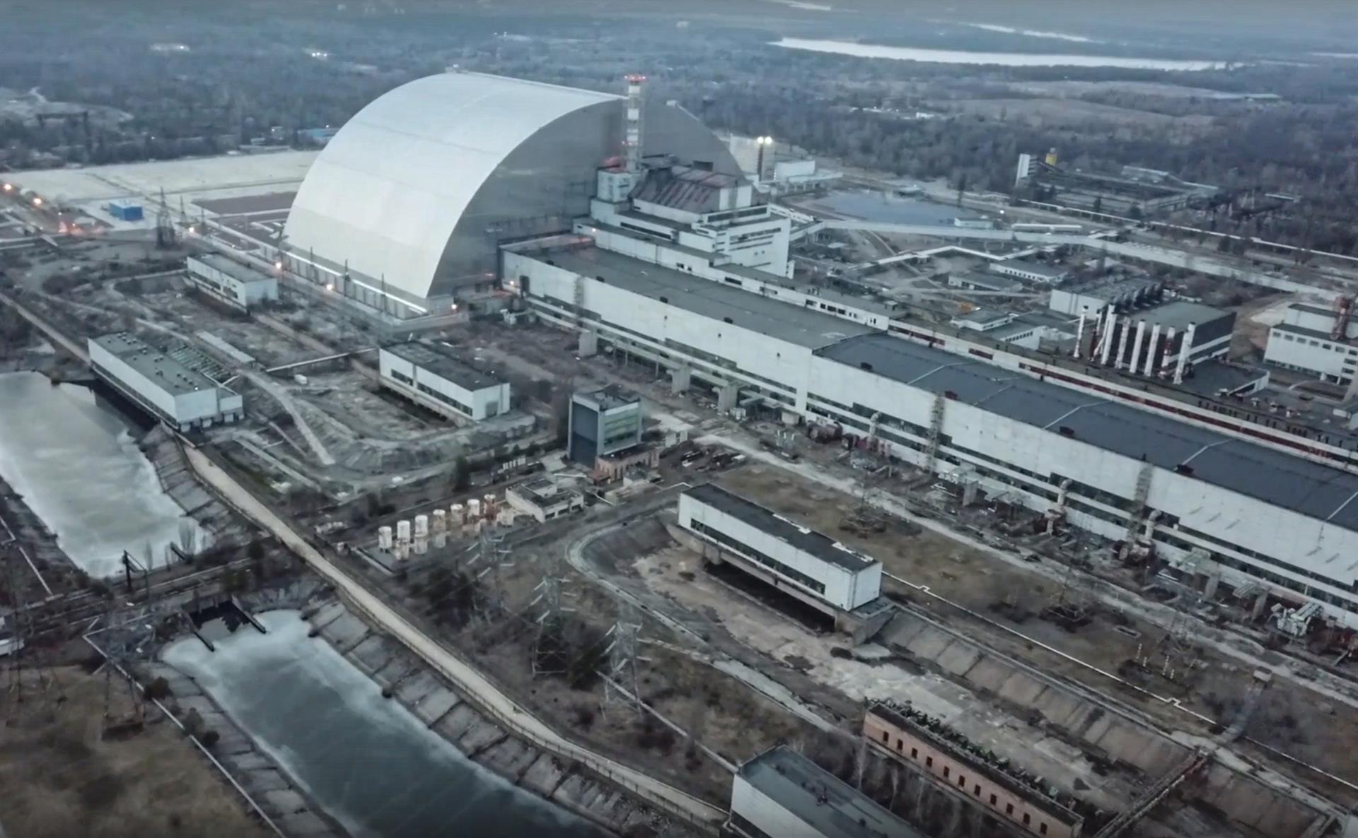 Central nuclear de Chérnobil Ucrania. Foto: EFE