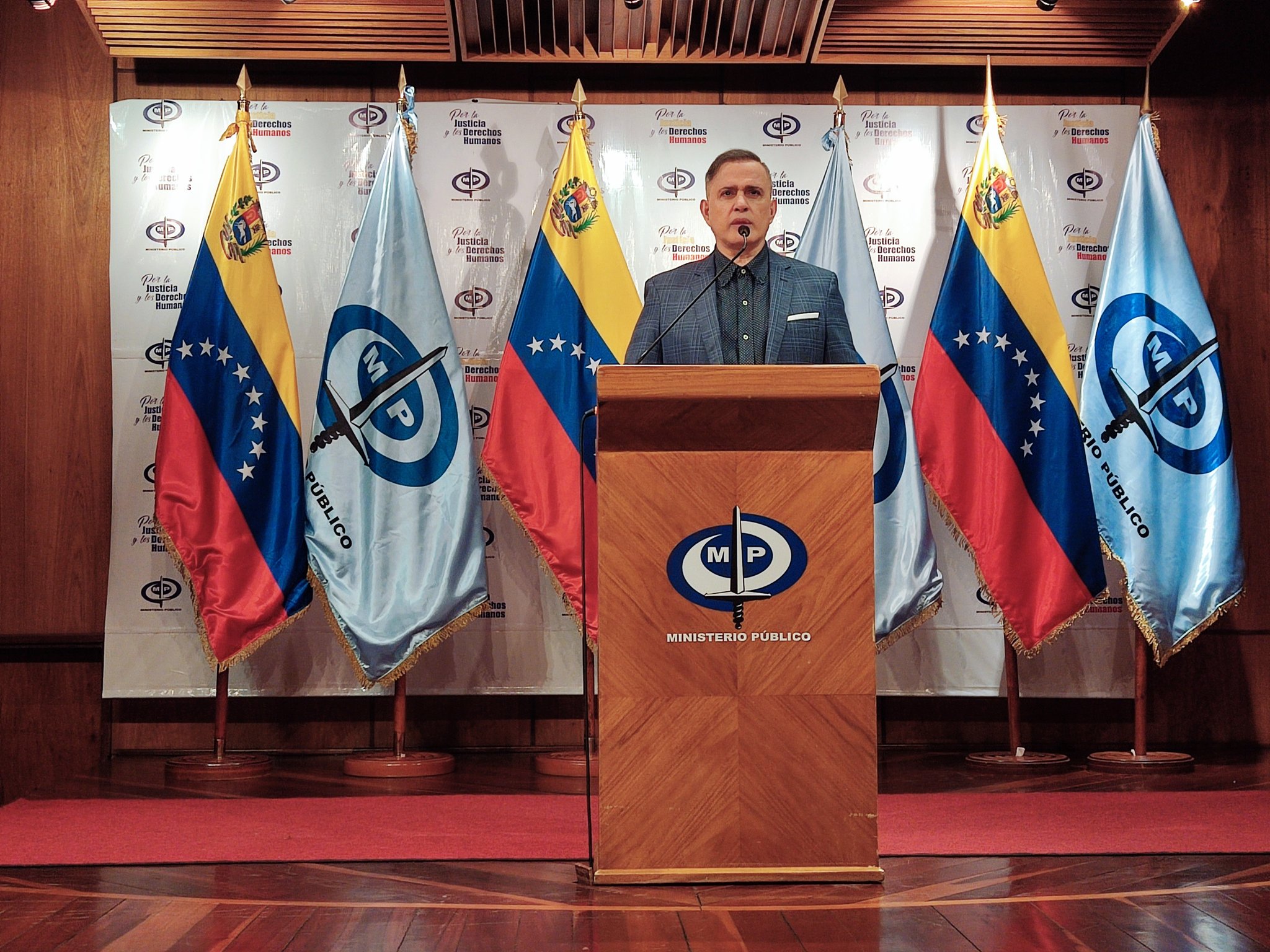 Fiscal General de Venezuela, Tarek William Saab. Foto: Twitter Ministerio Público.