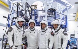 Despegó la primera misión privada hacia la Estación Espacial Internacional