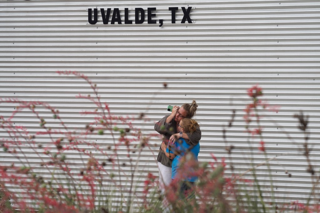 Tiroteo en Escuela de Texas, Estados Unidos. Foto: AFP