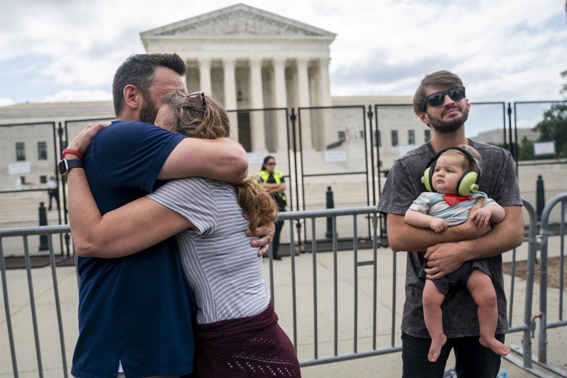 Corte Suprema de Estados Unidos prohibió derecho al aborto. Foto: EFE