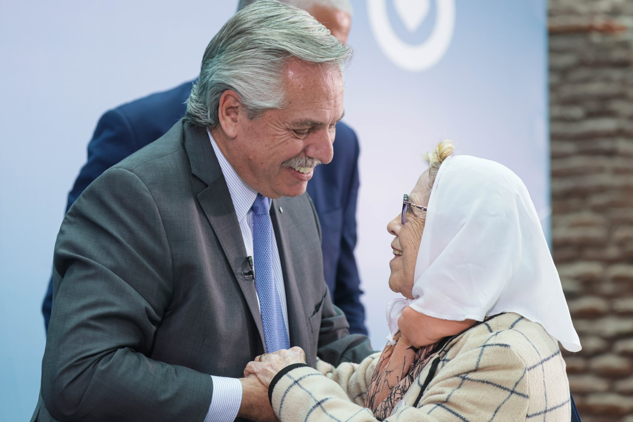 El presidente de Argentina, Alberto Fernández, durante su participación en el lanzamiento del III Foro Mundial de Derechos Humanos. Foto: Twitter Alberto Fernández.