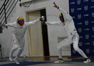 Esgrima masculino se bañó de oro en el Campeonato Sudamericano