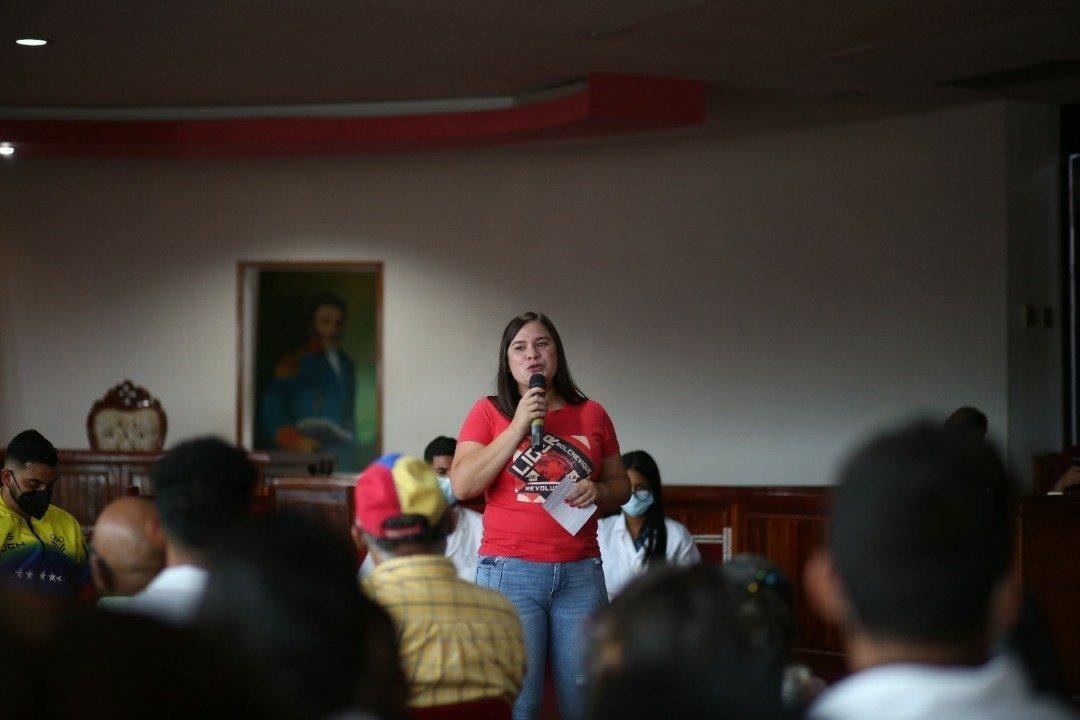 Diputada de la Asamblea Nacional (AN) electa en 2020, Nosliw Rodríguez Franco. Foto: Twitter Nosliw Rodríguez (@nosrodriguezf).
