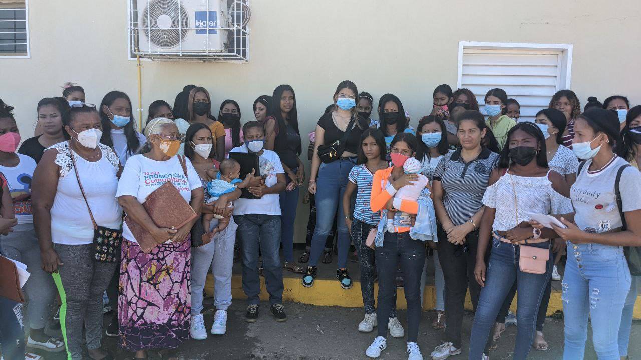 Protesta en Falcón por cancelación a último minuto de jornada de planificación familiar