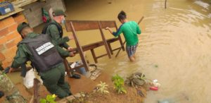 Damnificado en el estado Bolívar