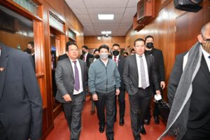 Presidente de Perú, Pedro Castillo. Foto: Twitter Ministerio Público de Perú.