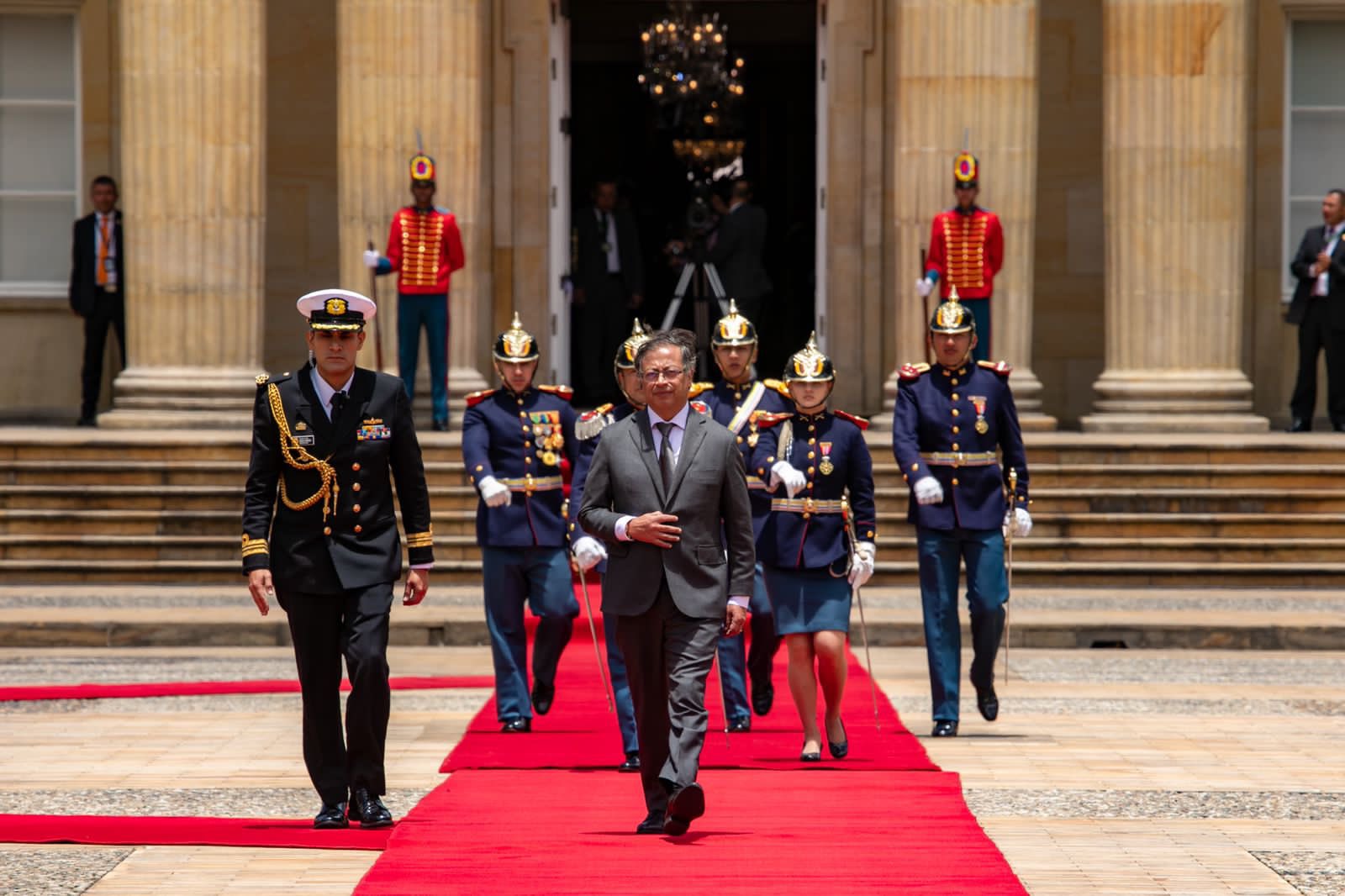 Presidente de Colombia, Gustavo Petro. Foto: Twitter Presidencia de Colombia (@infopresidencia).