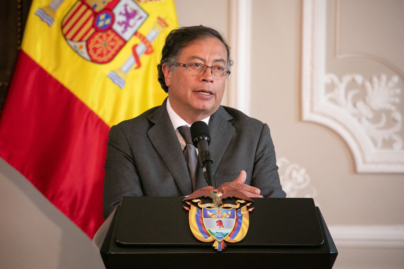 Presidente de Colombia, Gustavo Petro. Foto: Twitter Presidencia de Colombia (@infopresidencia).