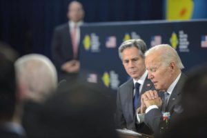 Antony Blinken y Joe Biden. Foto EFE