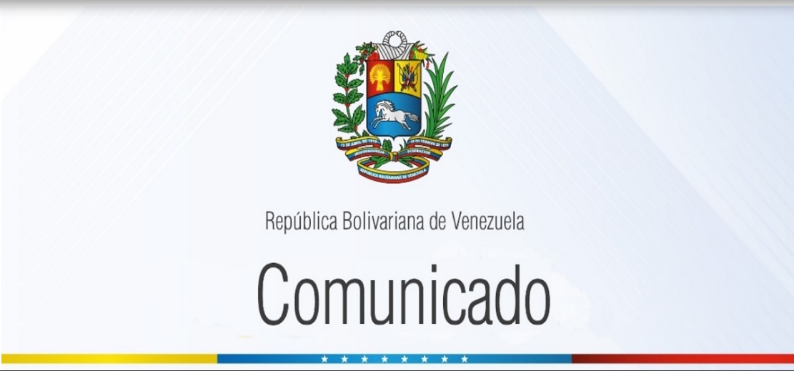 Comunicado. Captura de pantalla