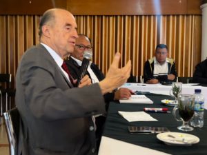 Canciller de Colombia, Álvaro Leyva. Foto: Twitter Álvaro Leyva Durán (@AlvaroLeyva).