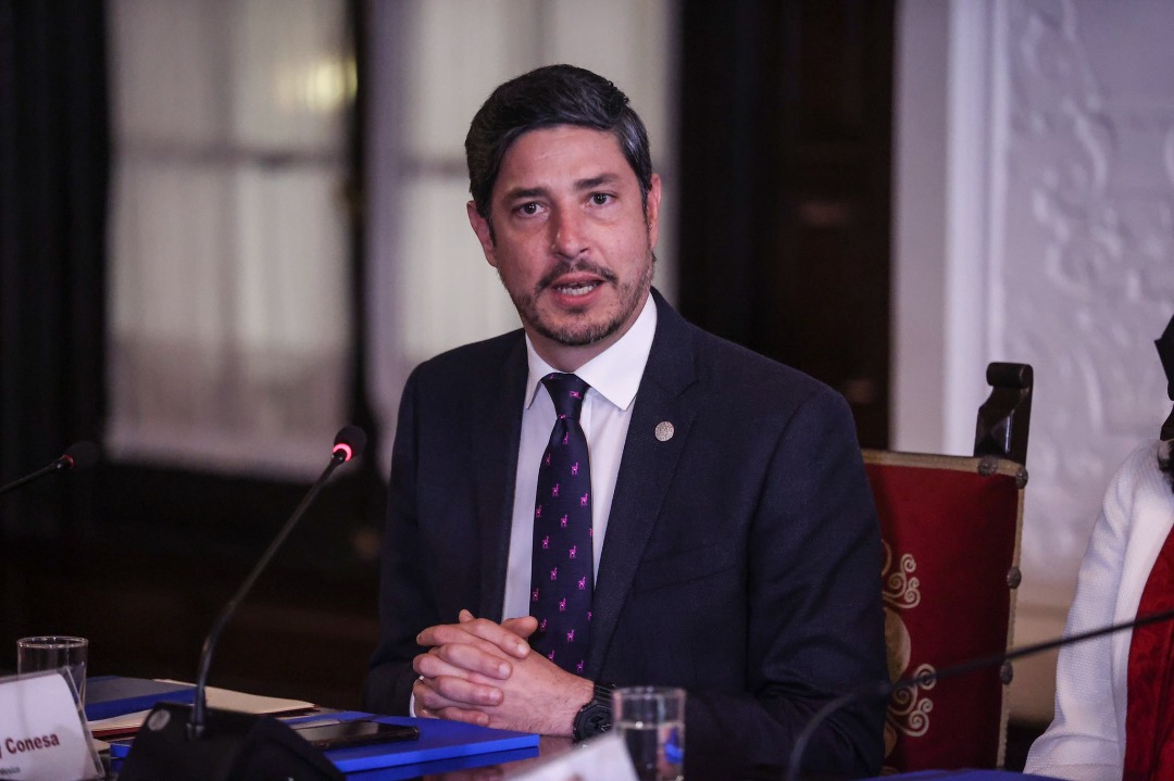Embajador de México ante Perú, Pablo Monroy. Foto: Twitter Pablo Monroy Conesa (@pmonroyconesa).