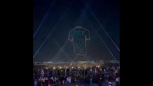 Homenaje de la FIFA a Pelé. Captura de pantalla
