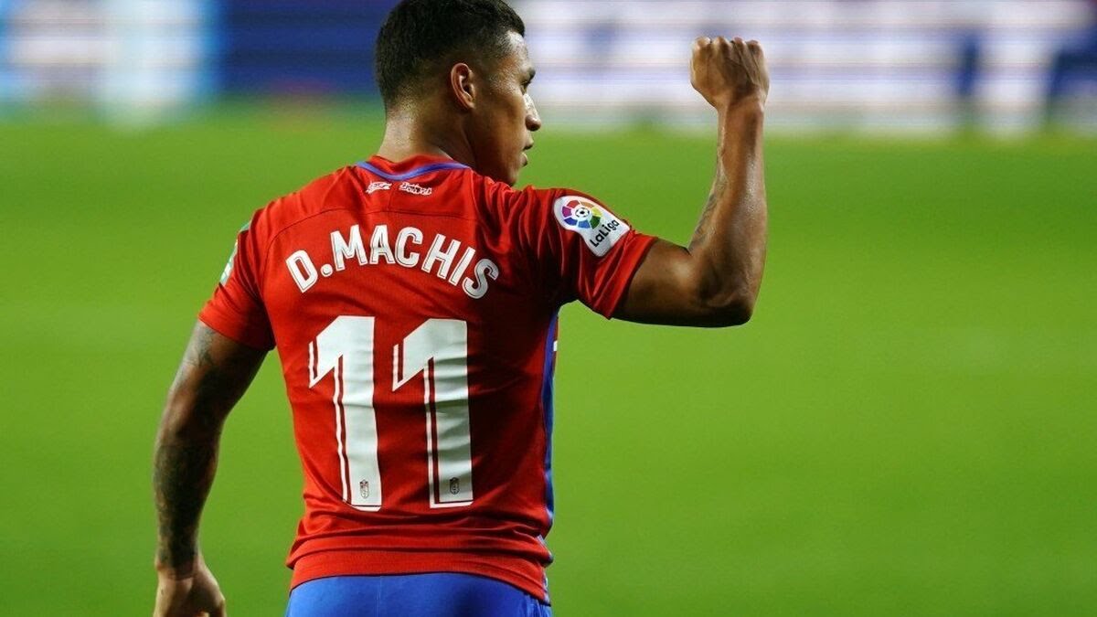 Darwin Machis, delantero venezolano. Foto: EFE.