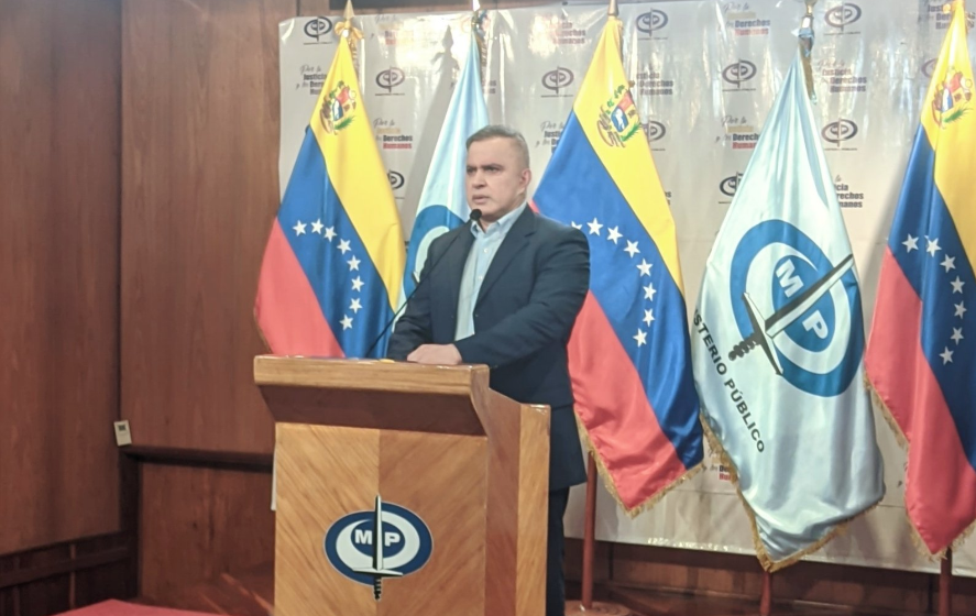 Tarek William Saab, fiscal general de Venezuela. Foto: Ministerio Público.