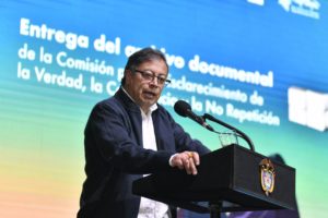 Gustavo Petro, presidente de Colombia. Foto: EFE