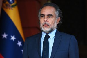 Armando Benedetti, político colombiano y ex embajador de Colombia para Venezuela. Foto: AFP.
