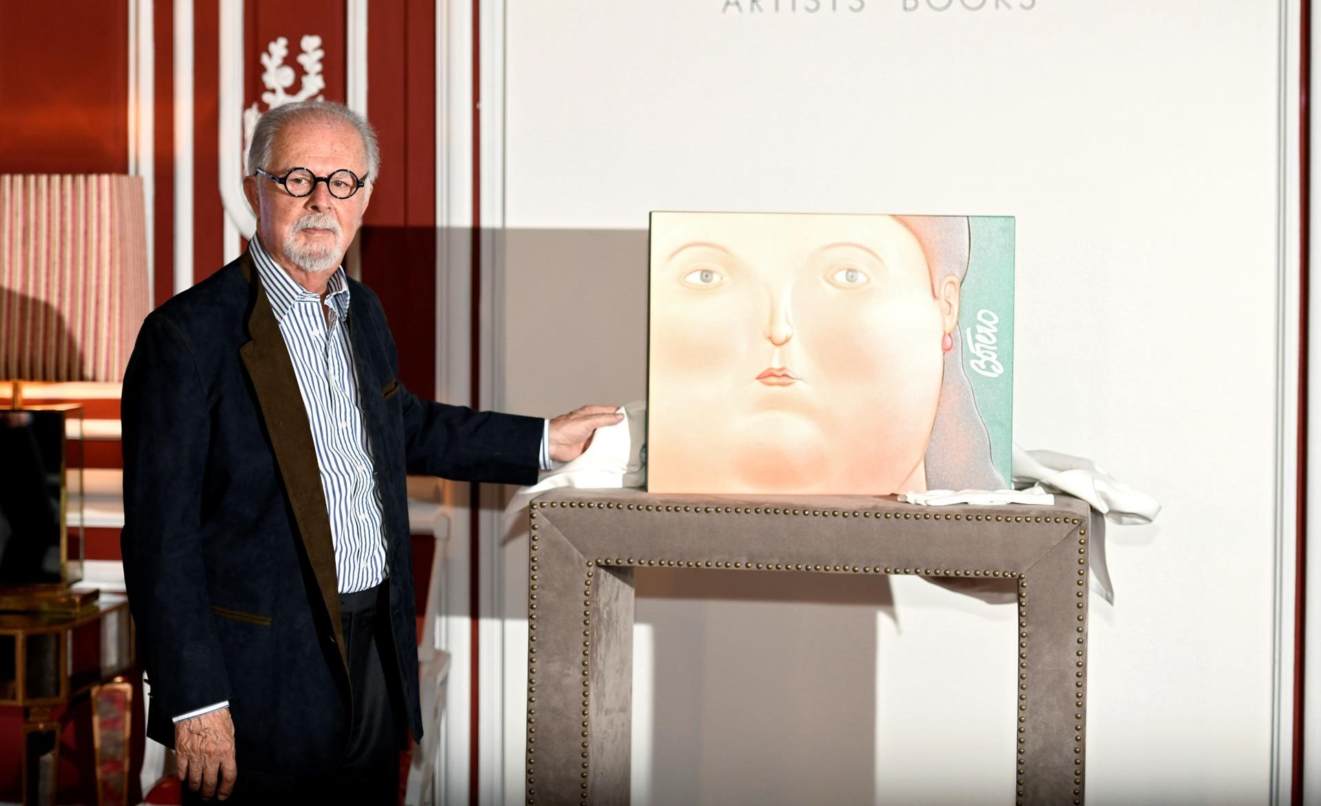 Fernando Botero, destacado artista colombiano fallecido a los 91 años. Foto: Archivo EFE.