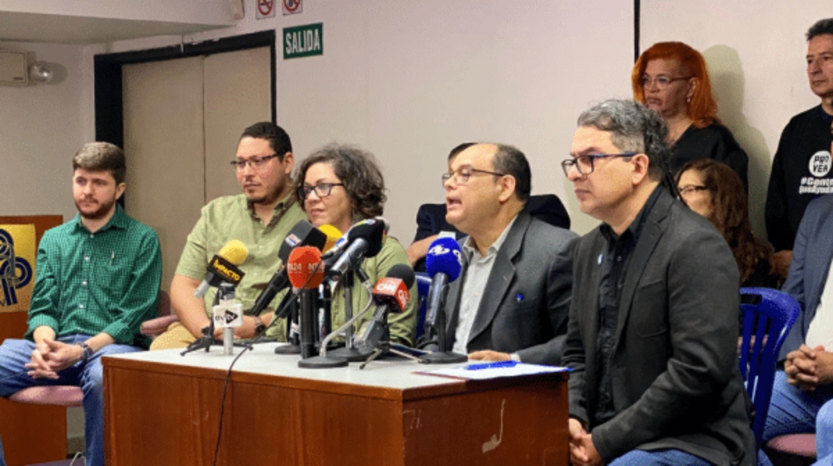 Representantes de diferentes organizaciones en Venezuela. Foto: Provea.