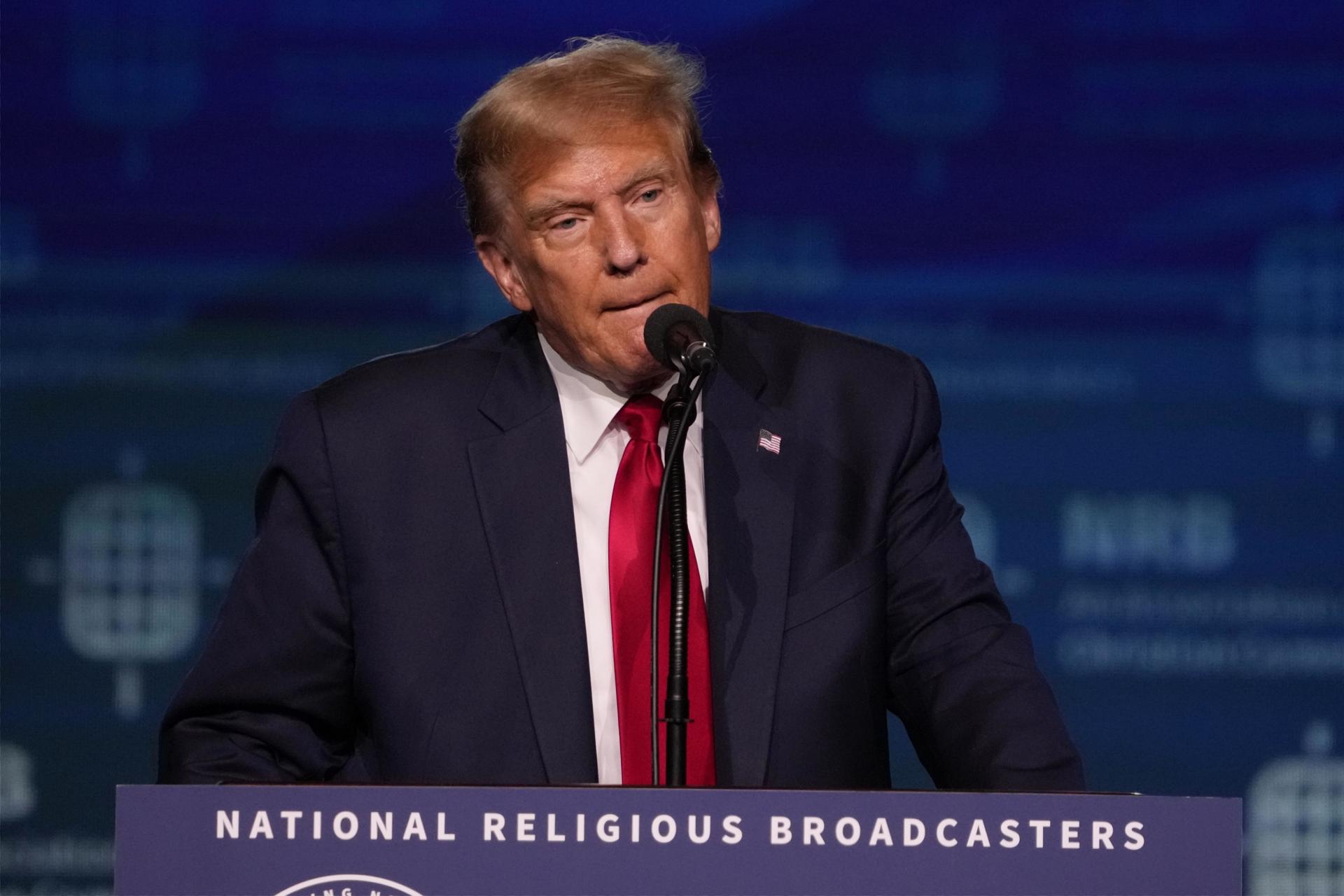 El expresidente Donald Trump. Foto: EFE