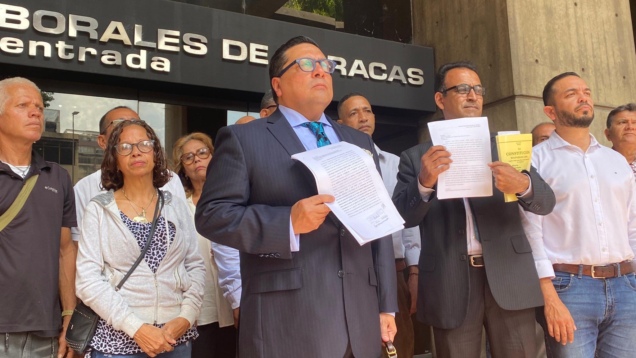 Equipo de abogados de Vente Venezuela.