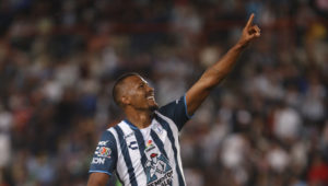 Salomón Rondón, goleador venezolano y figura del Pachuca del fútbol mexicano. Foto: EFE.