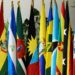 Banderas de países que están dentro del ALBA. Foto: AVN.
