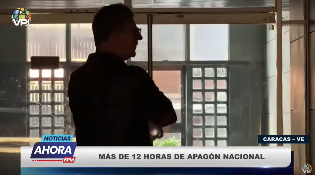 Crisis eléctrica en Venezuela.