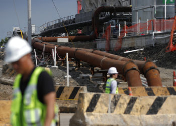 Panamá inicia trabajos para túnel por debajo del Canal de Panamá. Foto: EFE / Bienvenido Velasco