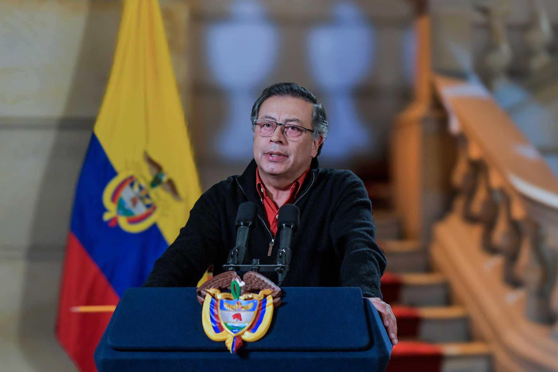 Gustavo Petro, presidente de Colombia. Foto: EFE.