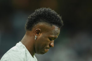 Vinícius Jr., delantero brasileño estrella del Real Madrid. Foto: EFE.