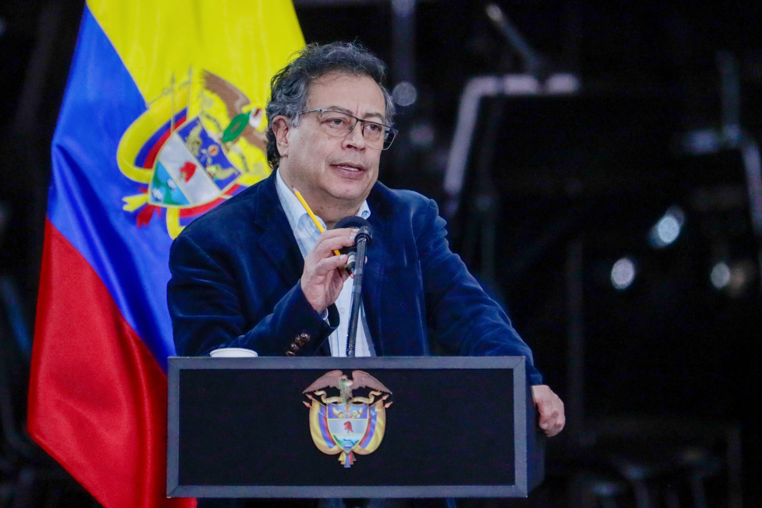 Gustavo Petro, presidente de Colombia. Foto: EFE Archivo.