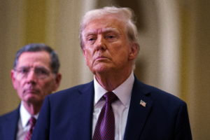 Donald Trump, presidente de los EE. UU. Foto: EFE.