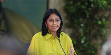 Delcy Rodríguez. Foto: PSUV.