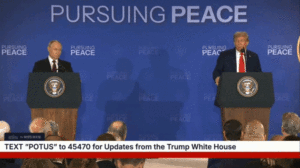 Reunión de alto nivel entre los presidentes de Estados Unidos (Trump) y Rusia (Putin). Video: EFE.